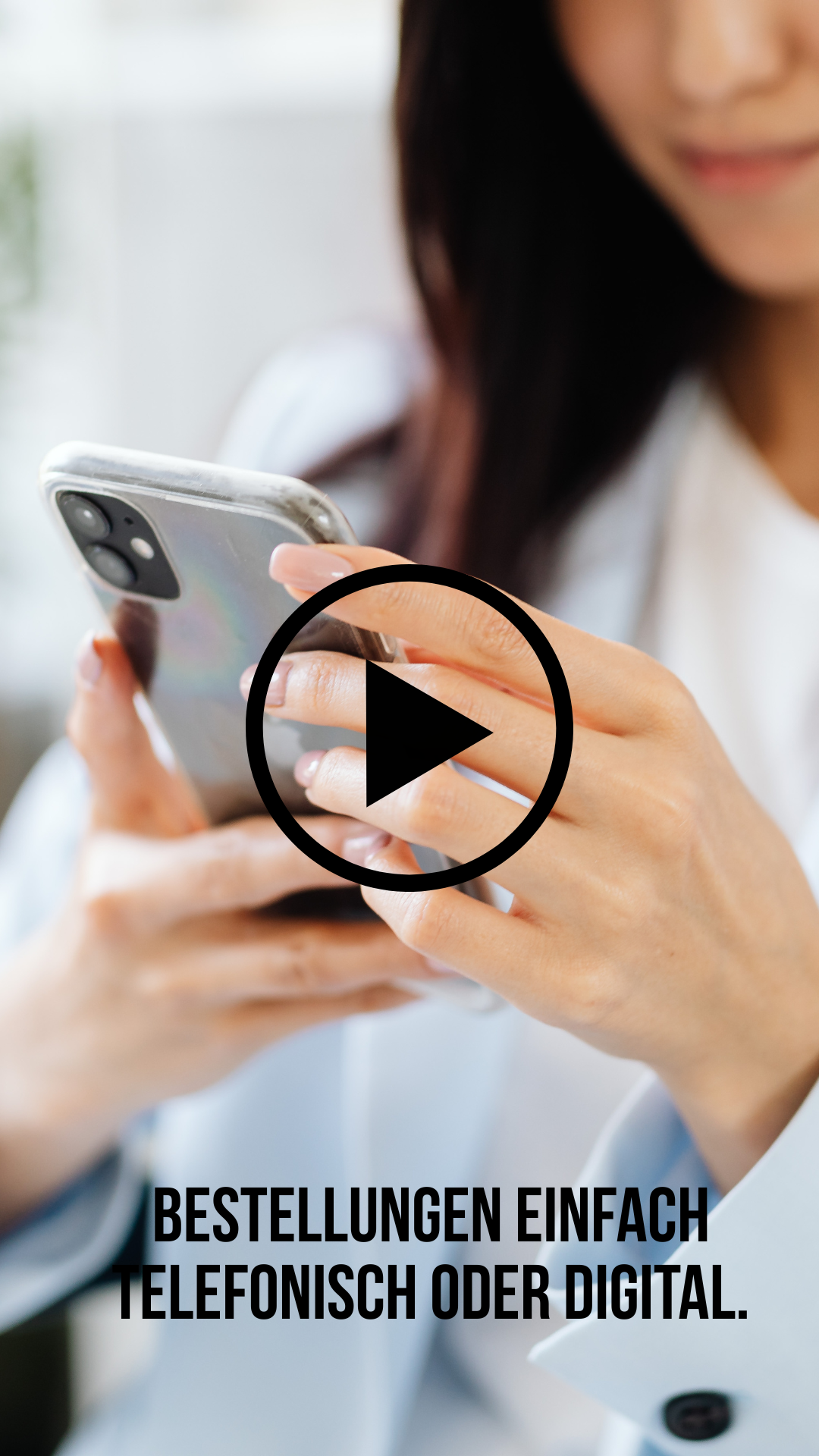 Mehr über den Artikel erfahren Bestellungen einfach telefonisch oder digital.